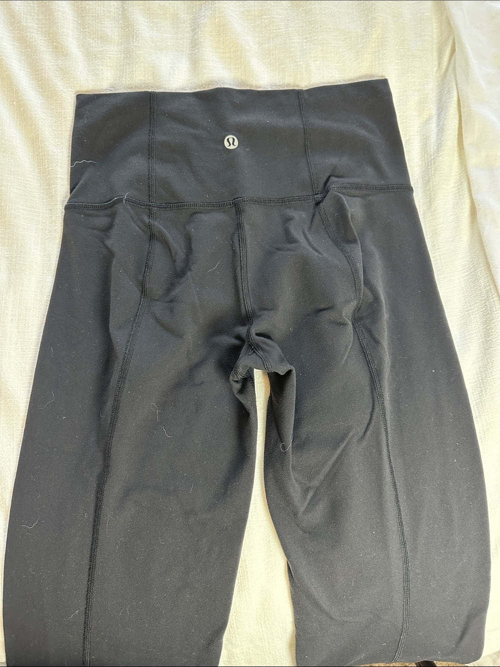 lululemon athletica Kids Black High-Waist Athletic Flair *sorry, I have a husky